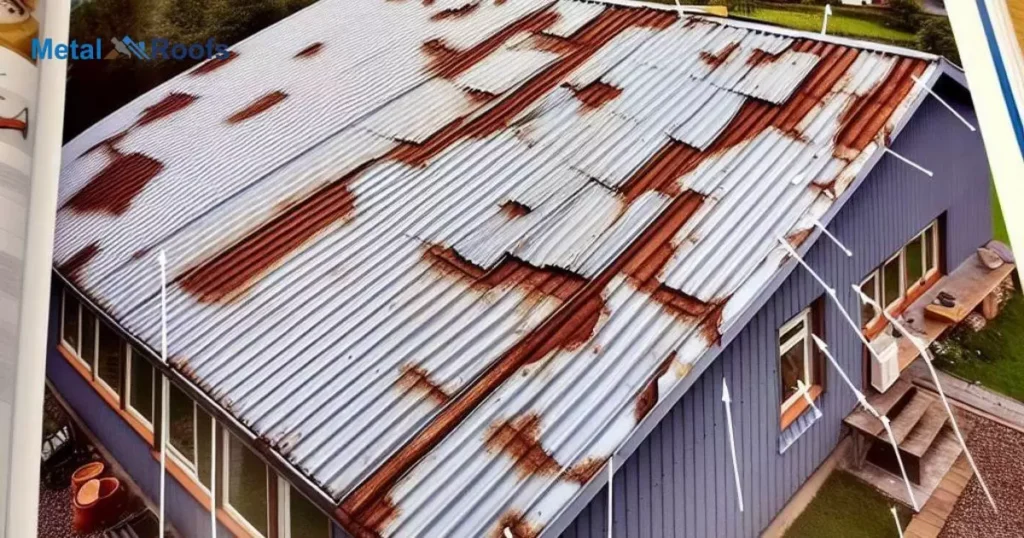 Bad Metal Roof Installation