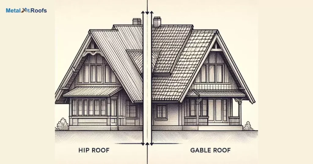 hip roof versus gable