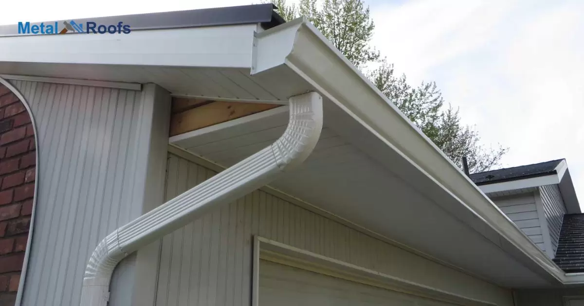 How To Attach Gutters To Metal Roofs?