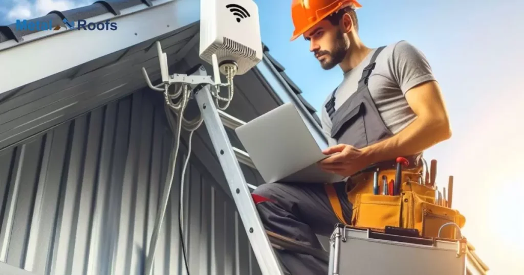 How To Get Wifi To Work Under A Metal Roof?