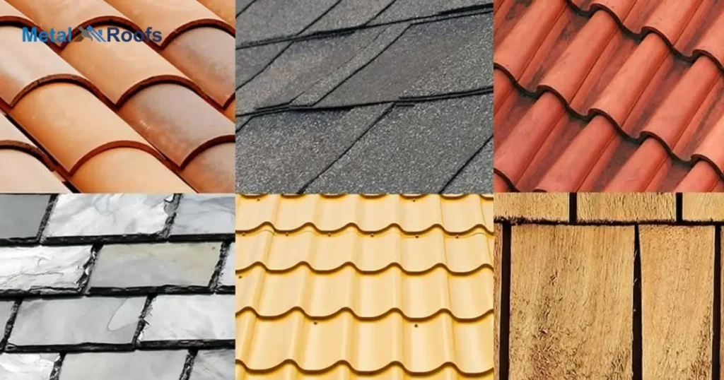 Types of metal roofing materials