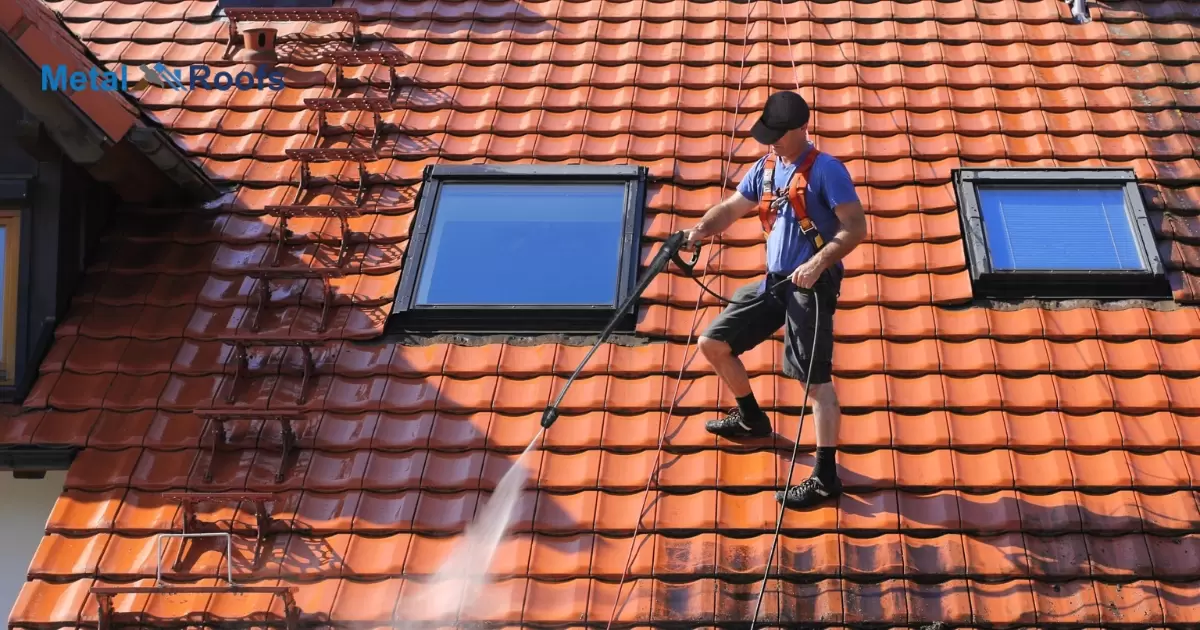 Can You Pressure Wash A Metal Roof?