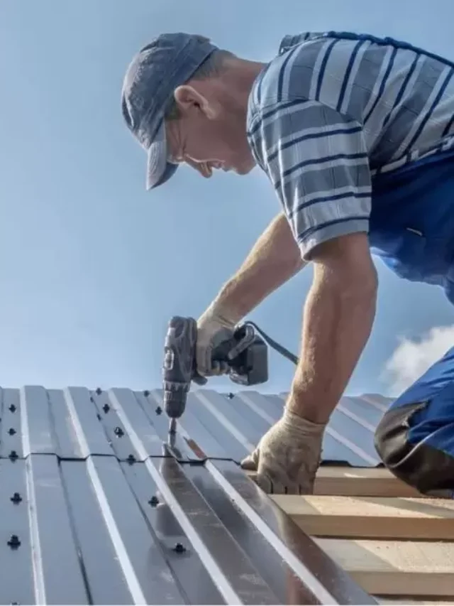 How To Patch Screw Holes In Metal Roofs?