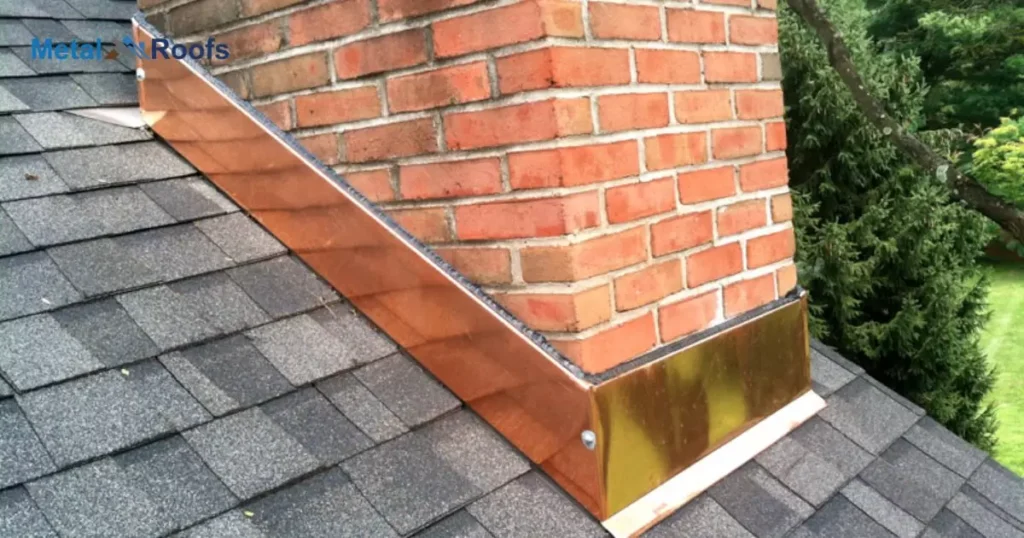 Install Chimney Counter Flashing On A Metal Roofing System