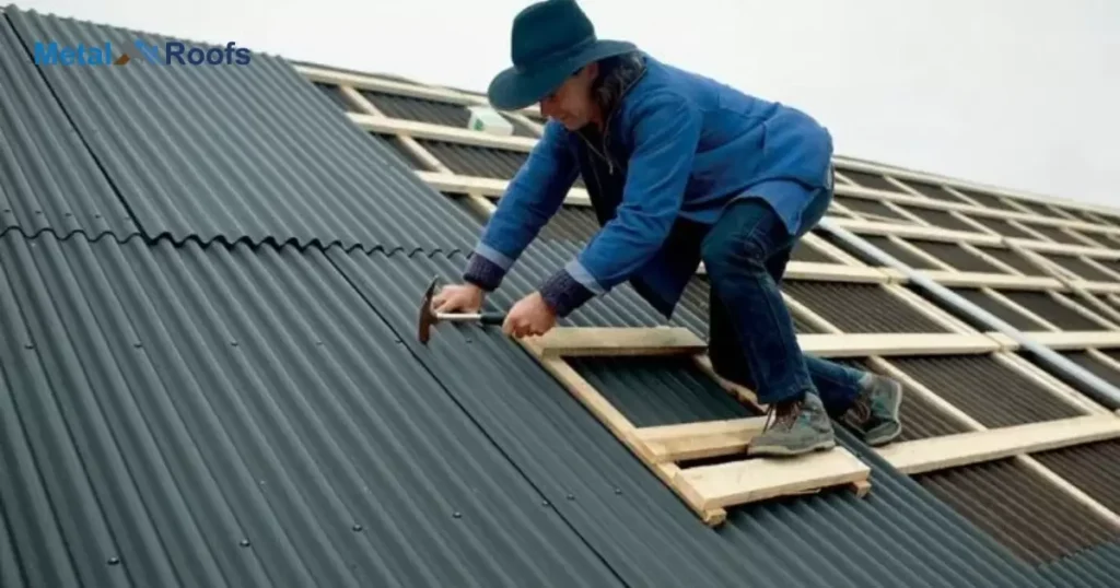 Install Clearance Metal Roofing Shingles