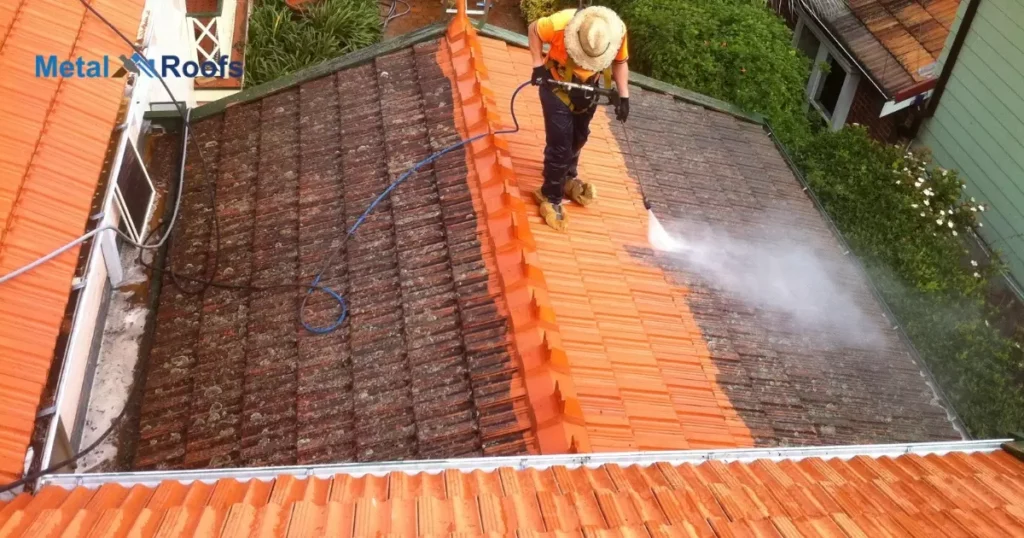 Long-Term Damage Pressure Washing and Metal Roofing