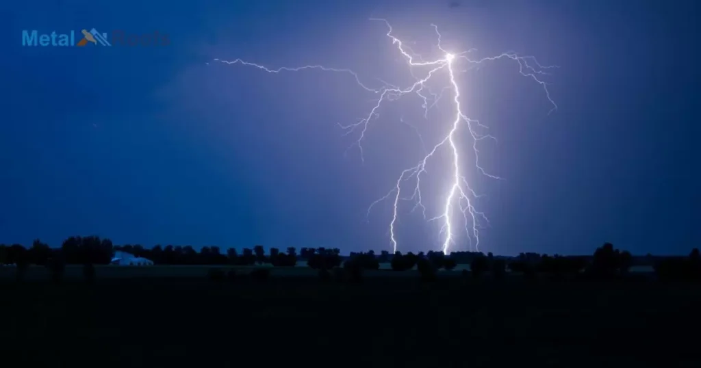 Metal Roofing's Relationship With Lightning