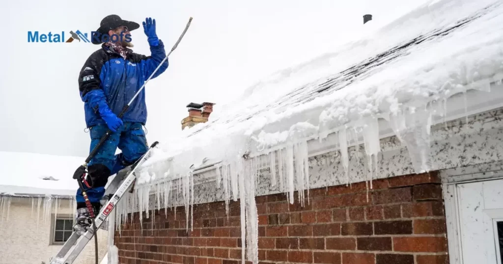 Preventing Ice Dams on Metal Roofing