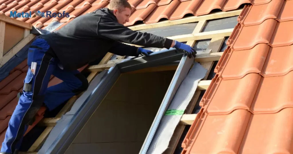 Proper installation of metal roofs