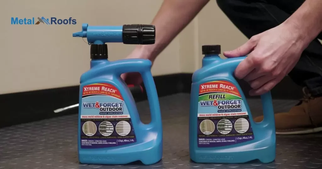 Wet And Forget Metal Roof Cleaner