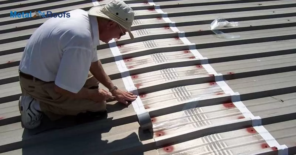 Where To Use Butyl Tape On Metal Roof?