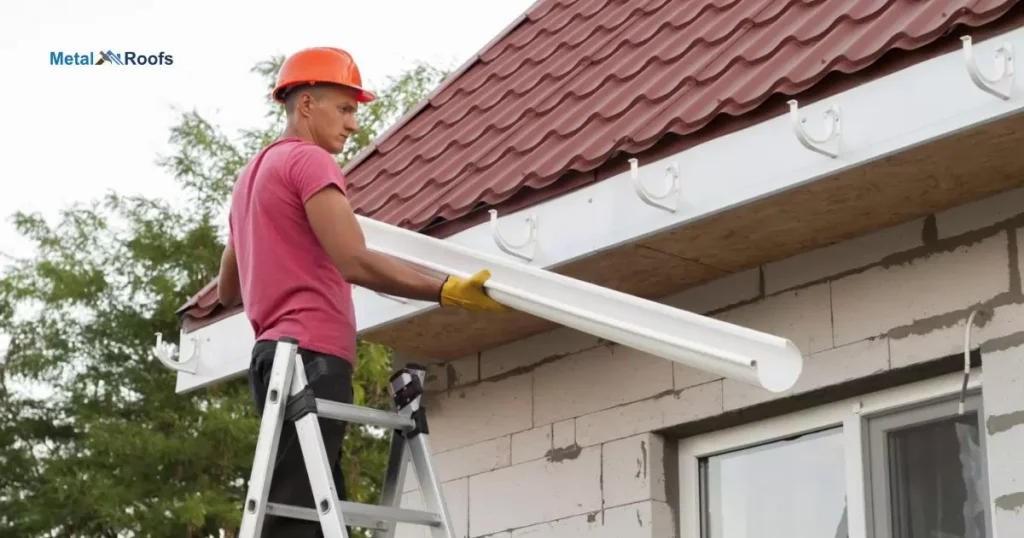 How To Reattach Gutter To House?