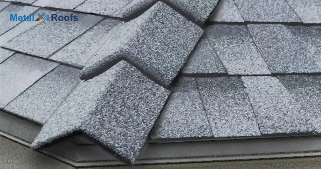 Installing Ridge Cap Shingles in Metal Roofing