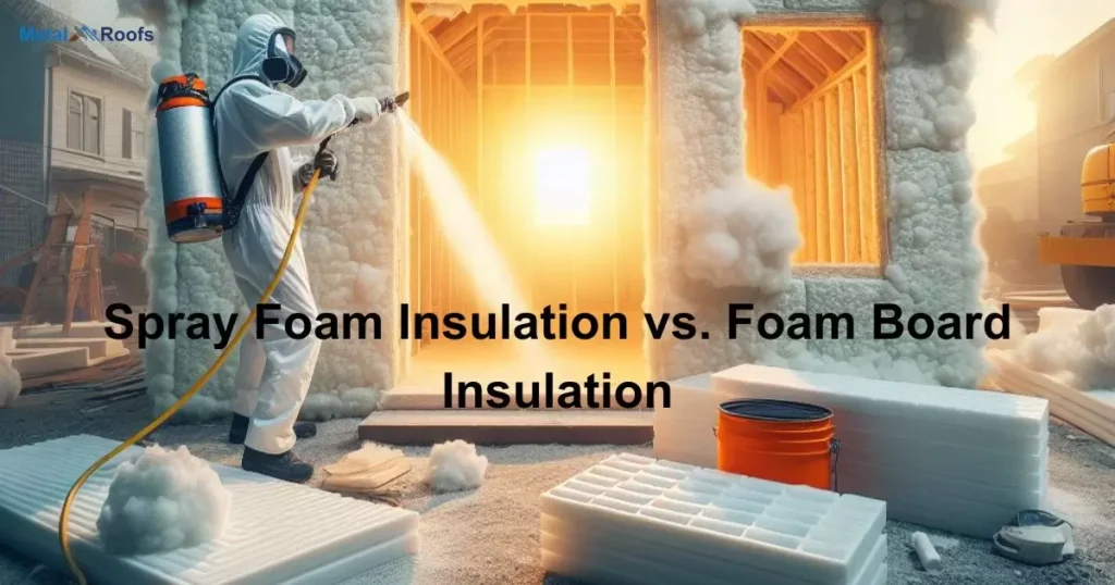 Spray Foam Insulation vs. Foam Board Insulation