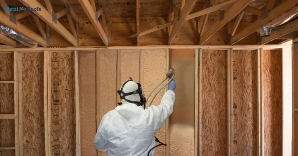 Spray Foam Under Metal Roof