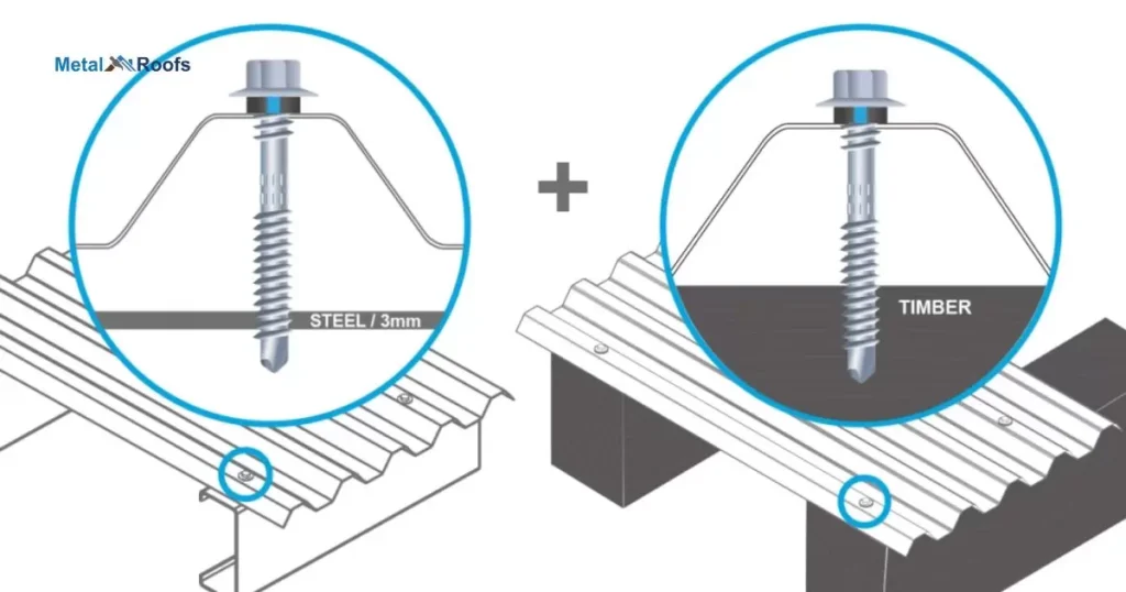 Tightening Metal Roofing Screws