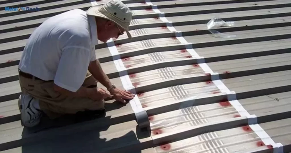 Using Butyl Tape on Metal Roofing