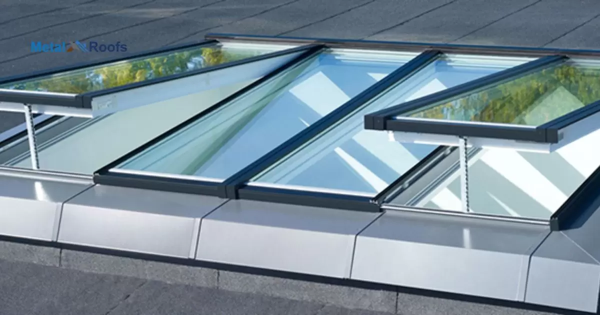 Corrugated Metal Roof Skylights