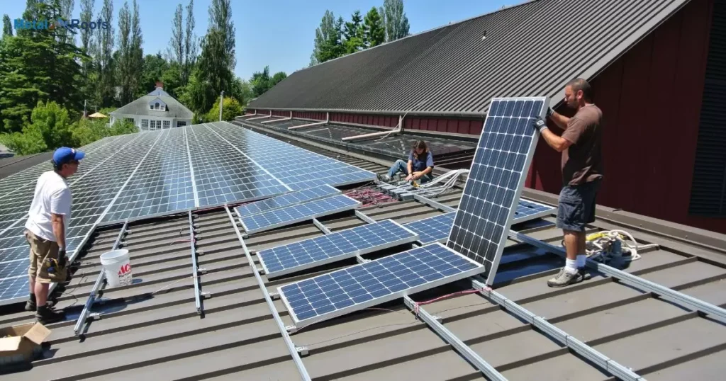 Mounting Solar Panels On Metal Roof Without Drilling