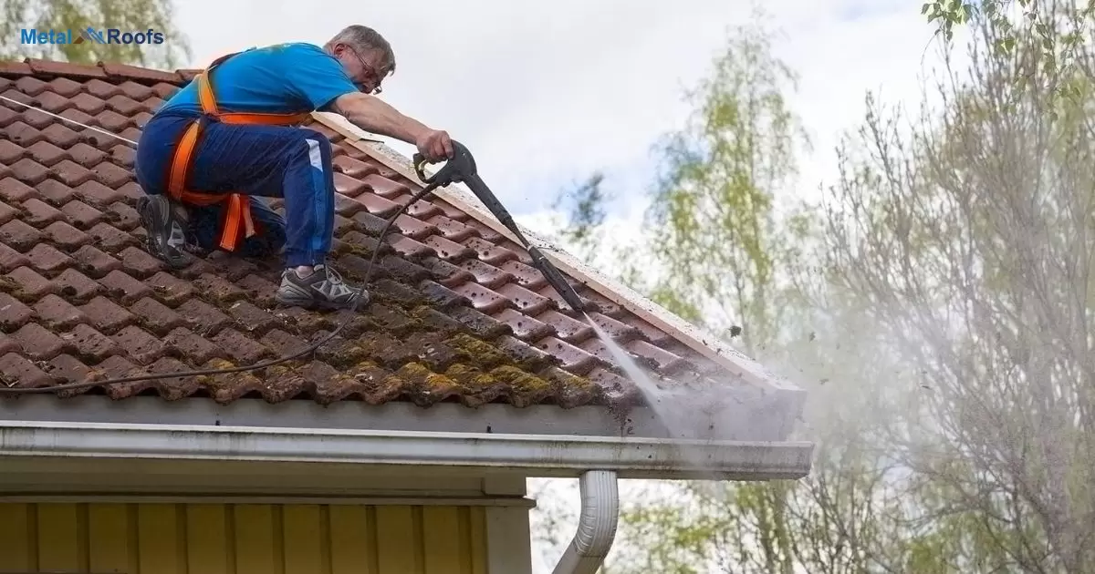 Can You Pressure Wash A Metal Roof?