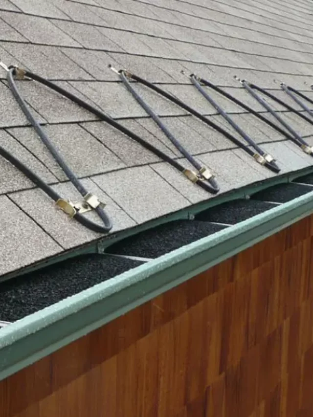 How To Install Heat Cable On Metal Roof?