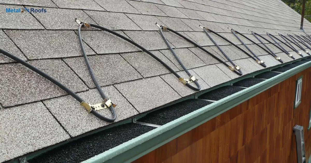 How To Install Heat Cable On Metal Roof?