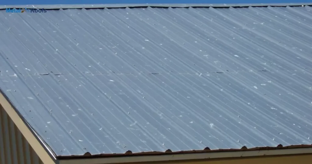 Metal Roof Hail Damage Types