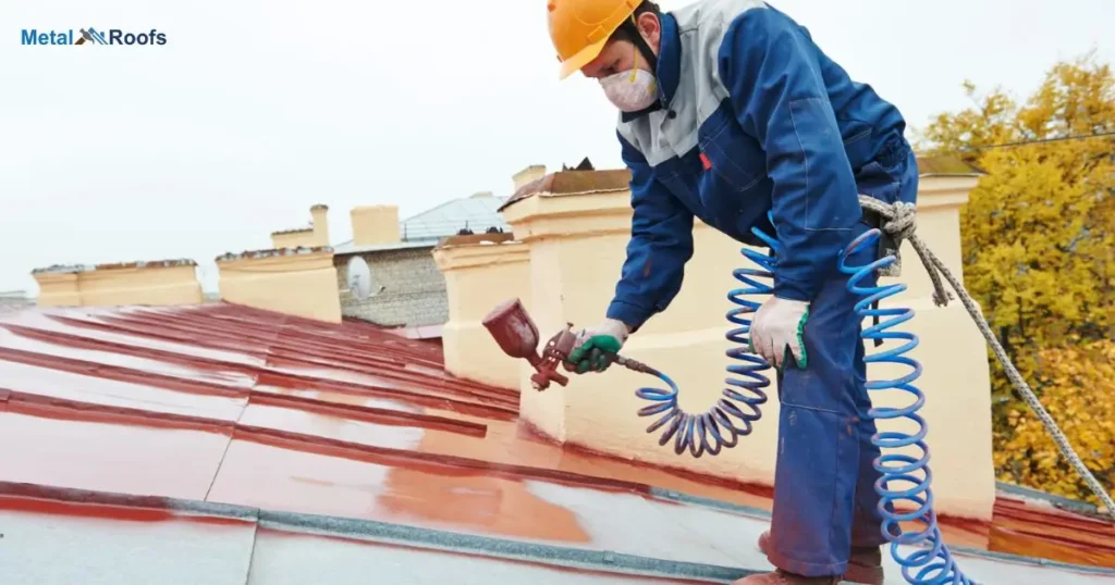 Painting Metal Roofs Benefits