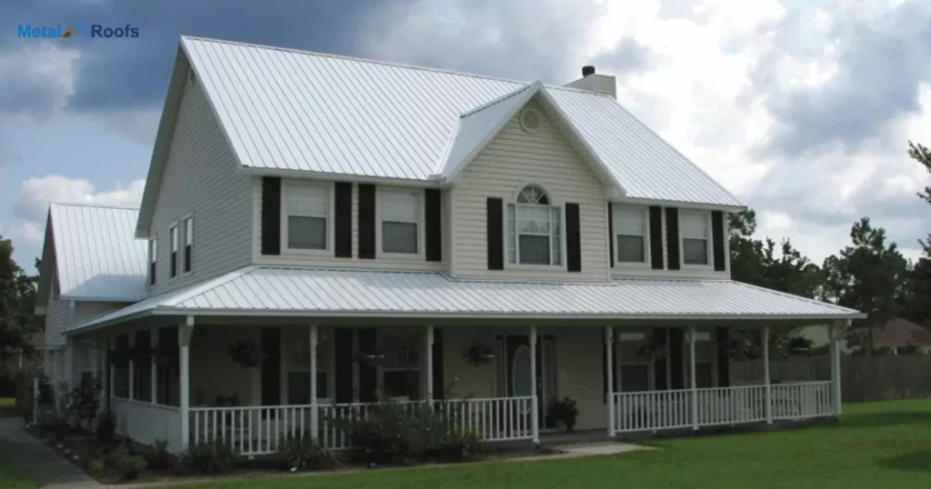 White Tin Roofing