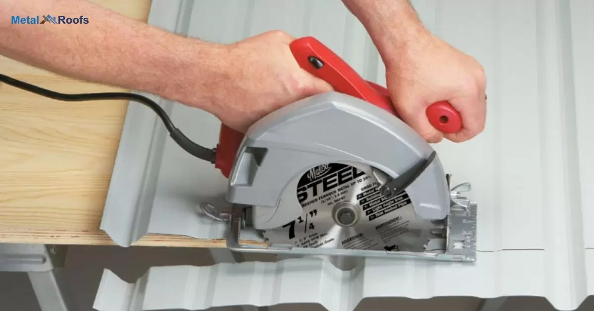 How To Cut Metal Roofing With A Circular Saw?