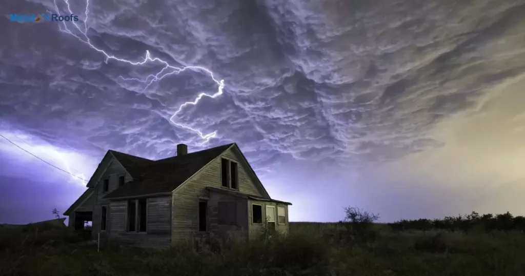 Metal Roofs And Lightning Strikes