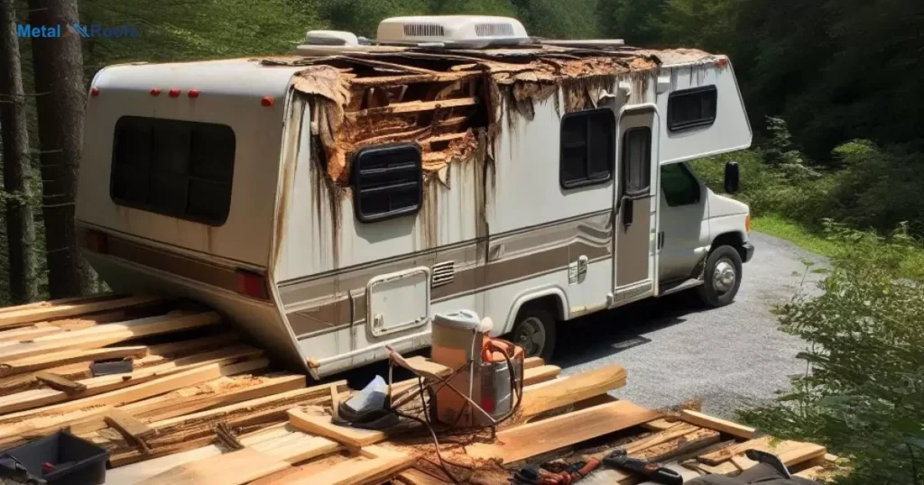 Rv Roof Repair Rotted Wood